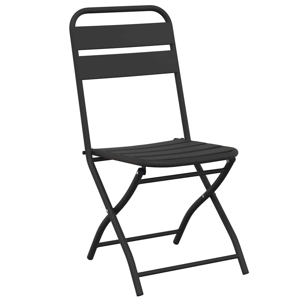 Bistrogarnitur 3 pcs Anthrazit Stahl