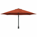 Garten-Sonnenschirm Terrakotta 248 x 248 x 148 cm