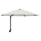 Garten-Sonnenschirm Sand 248 x 248 x 148 cm Polyester und Stahl
