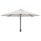 Garten-Sonnenschirm Sand 248 x 248 x 148 cm Polyester und Stahl