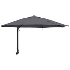 Garten-Sonnenschirm Anthrazit 248 x 248 x 148 cm