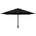 Garten-Sonnenschirm Schwarz 248 x 248 x 148 cm