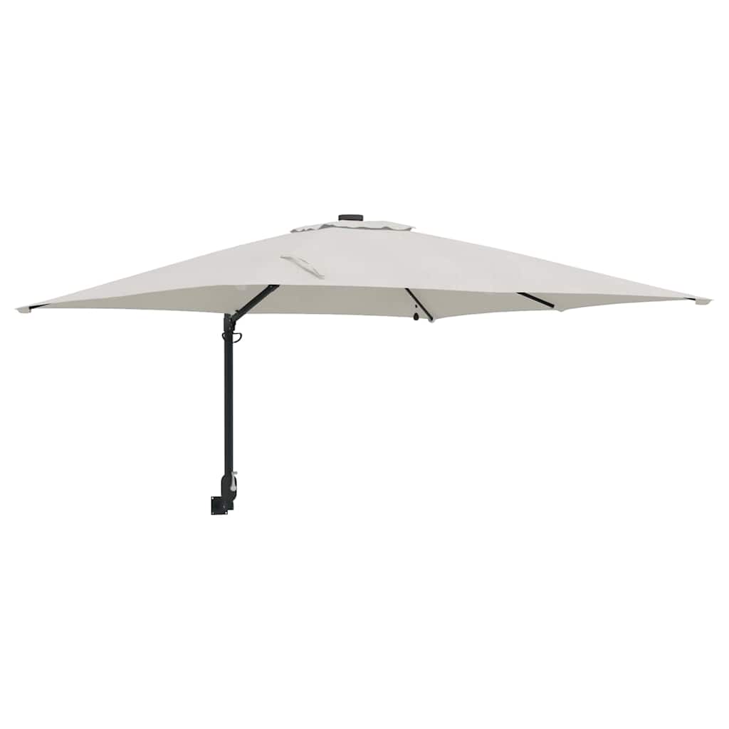 Garten-Sonnenschirm Sand 248,5 x 247,5 x 160 cm