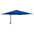 Garten-Sonnenschirm Azurblau 248,5 x 247,5 x 160 cm