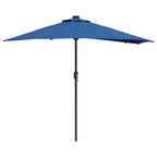 Garten-Sonnenschirm Azurblau 294 x 150 x 223 cm