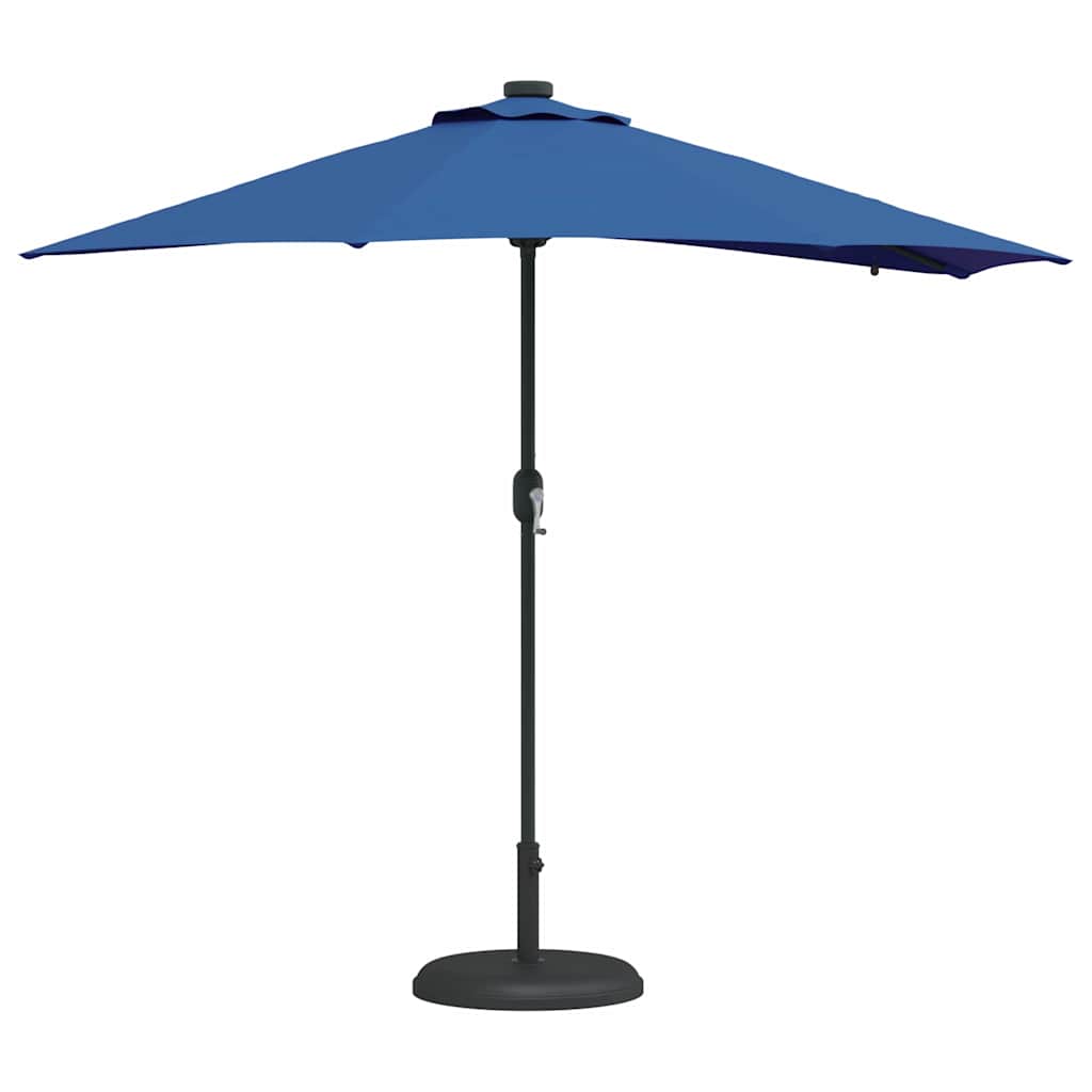 Garten-Sonnenschirm Azurblau 294 x 150 x 223 cm