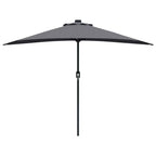 Garten-Sonnenschirm Anthrazit 294 x 150 x 224 cm