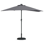 Garten-Sonnenschirm Anthrazit 294 x 150 x 224 cm