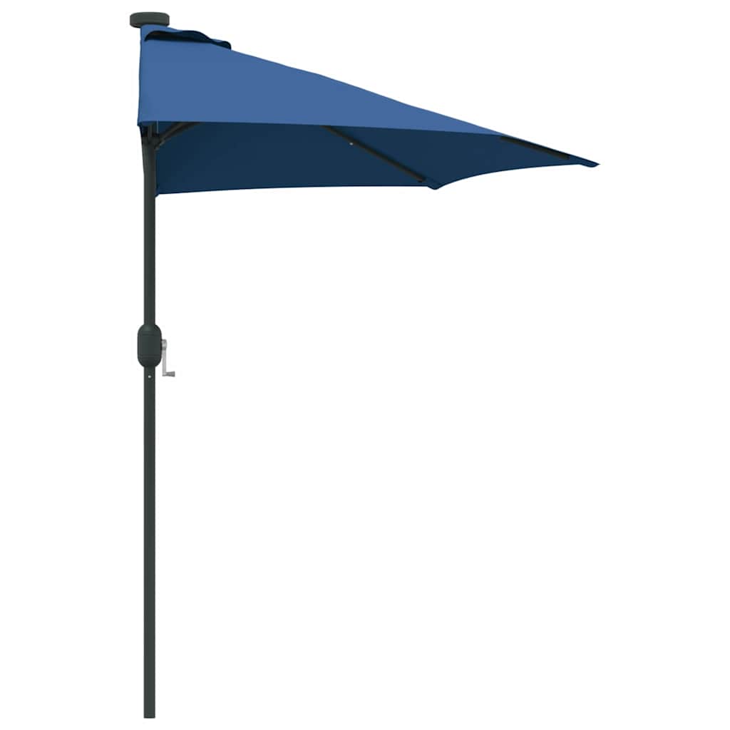 Garten-Sonnenschirm Azurblau 294 x 150 x 224 cm