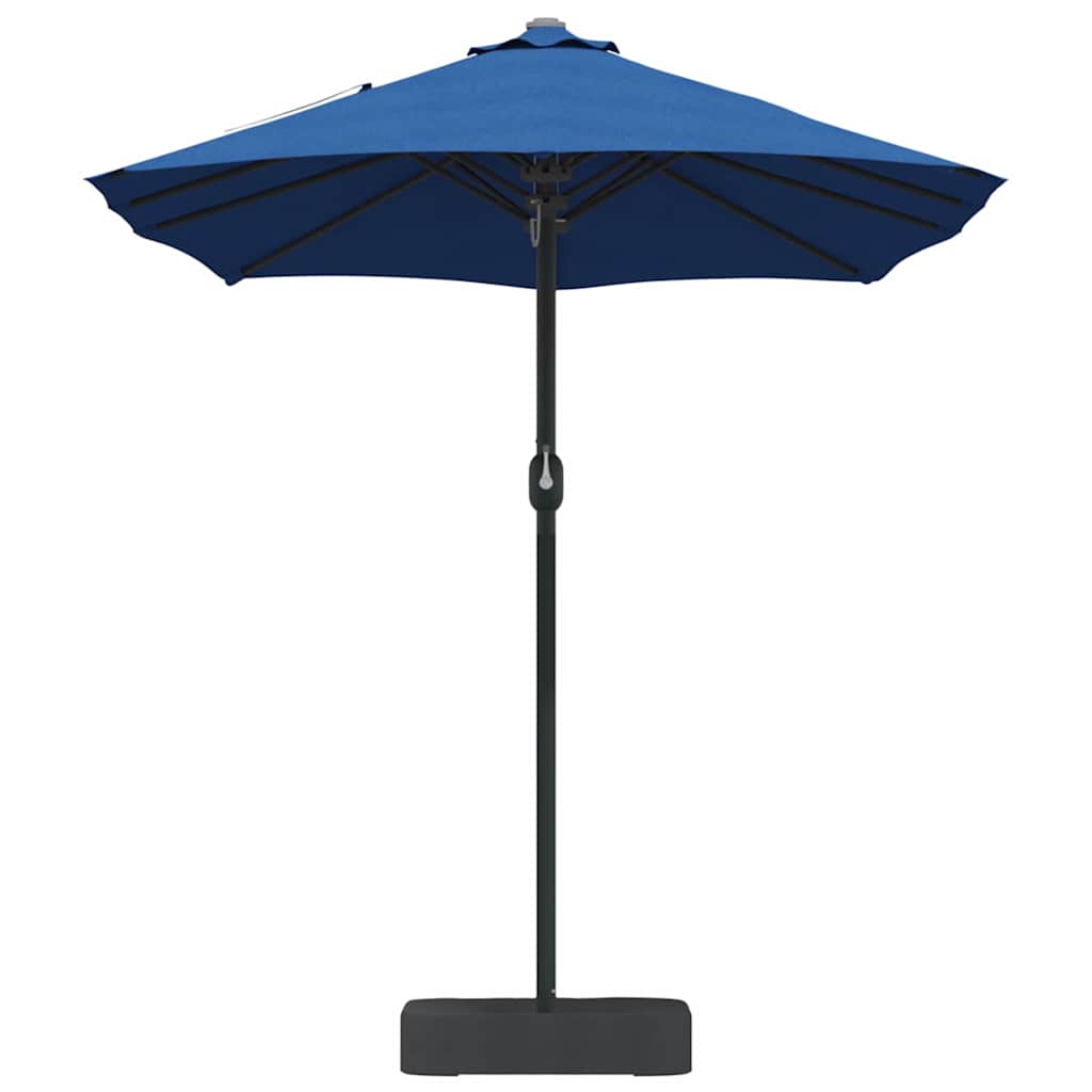 Garten-Sonnenschirm Azurblau 385 x 209 x 244 cm