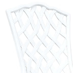 Garten Bistro Set 3 pcs Weiß Aluminium