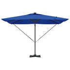 Sonnenschirm mit LED-Lichtleisten Azure Blau 286 x 284 x 270 cm