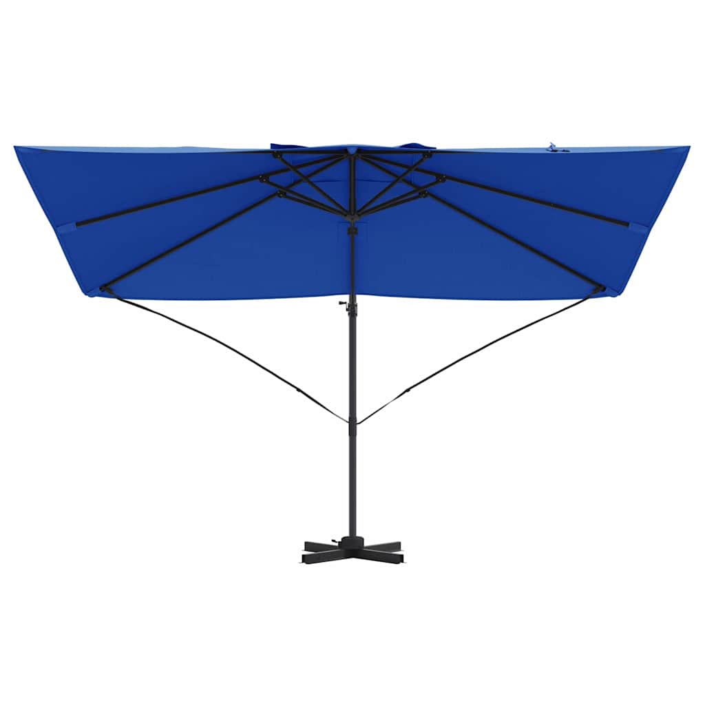 Sonnenschirm Azurblau 351 x 250 x 260 cm