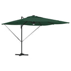 Roma Parasol Grün 286 x 284 x 270 cm Aluminium und Polyester