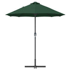Garten-Sonnenschirm Grün 370 x 197 x 239 cm