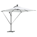 Sonnenschirm Sand 249 x 249 x 250 cm Polyester und Aluminium