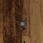 Badezimmermöbel Set mit Speicher 4 pcs Braun 33 x 33 x 185.5 cm