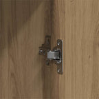 Badezimmermöbel Set mit Speicher 4 pcs Braun 33 x 33 x 185.5 cm
