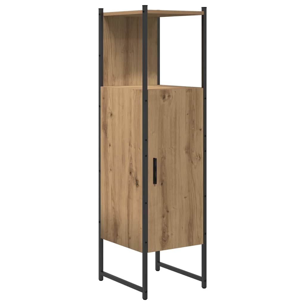 Badezimmermöbel Set mit Speicher 4 pcs Braun 33 x 33 x 185.5 cm