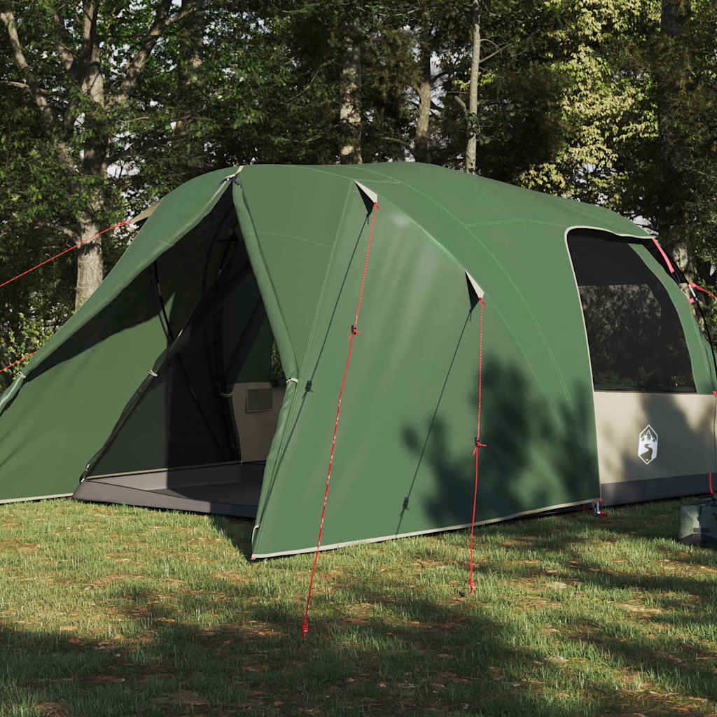 Dome Zelt für 4 Personen mit Dach Grün 455 x 252 x 178 cm