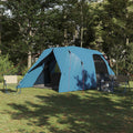 Dome Zelt für 6 Personen mit Dach Blau 500 x 314 x 206 cm