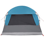 Dome Zelt für 6 Personen mit Dach Blau 500 x 314 x 206 cm