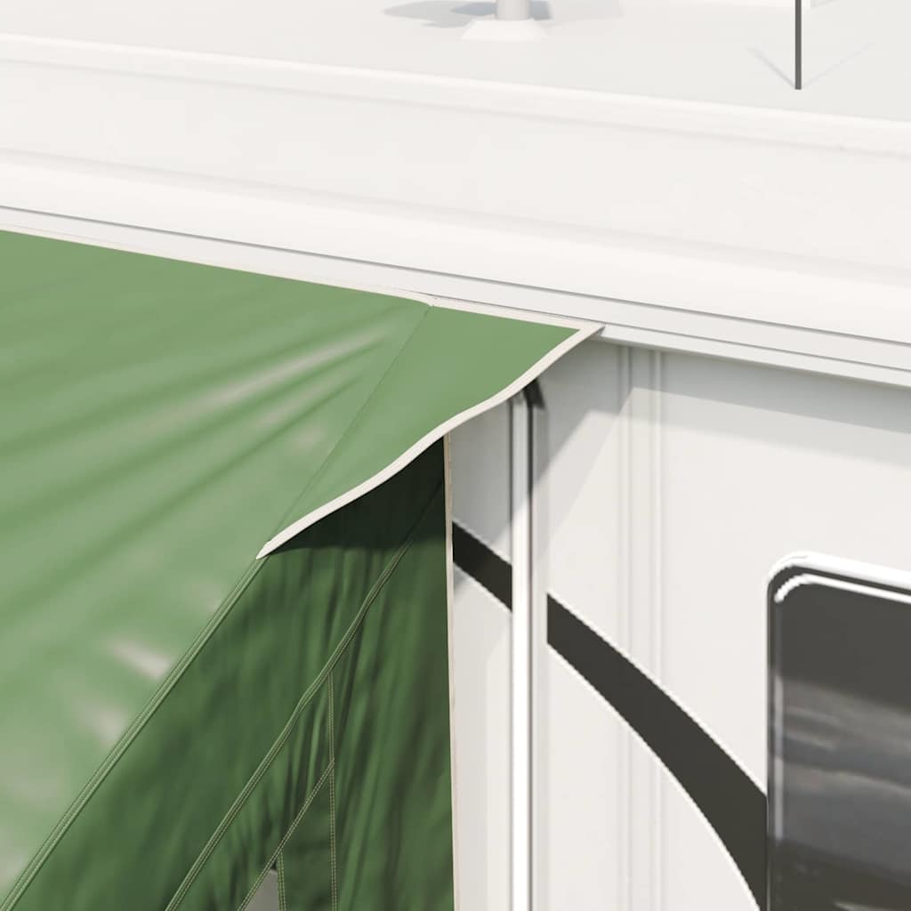 Caravan-Zelt für 5 Personen mit Dach Grün 410 x 275 x 245 cm