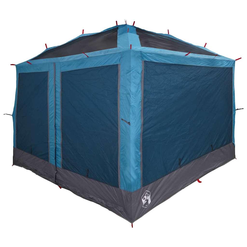 Innertelt 7-Personen mit Dach Blau und Grau 300 x 300 x 250 cm
