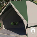 Teepee Zelt für 4 Personen Grün und Grau 388 x 320 x 169 cm