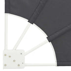 Balkon Sichtschutz Schwarz 115 x 115 cm Polyester