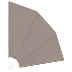 Balkon Sichtschutz Taupe 140 x 140 cm Polyester