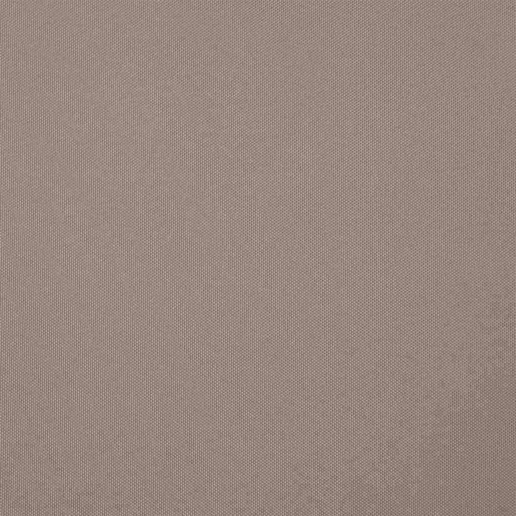 Balkon Sichtschutz Taupe 140 x 140 cm Polyester