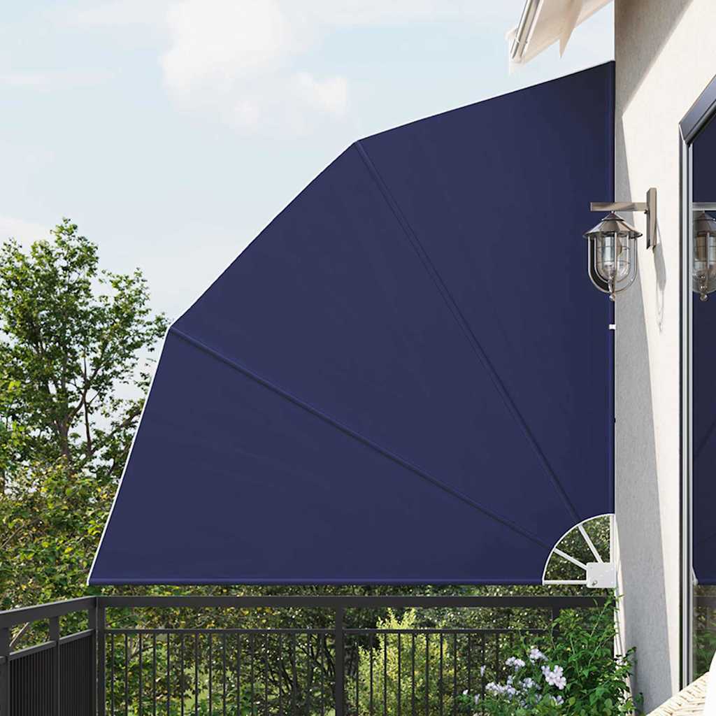 Balkon Sichtschutz Marineblau 210 x 210 cm Polyester