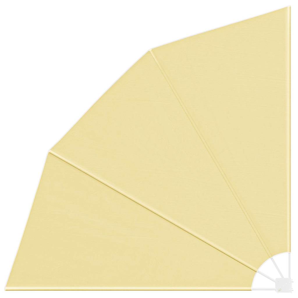 Balkon Sichtschutz Sand 210 x 210 cm Polyester