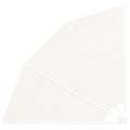 Balkon Sichtschutz 160 x 160 cm Polyester Creme