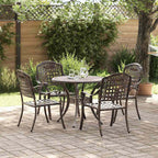Garten Essgruppe 5 pcs Bronze Aluminium