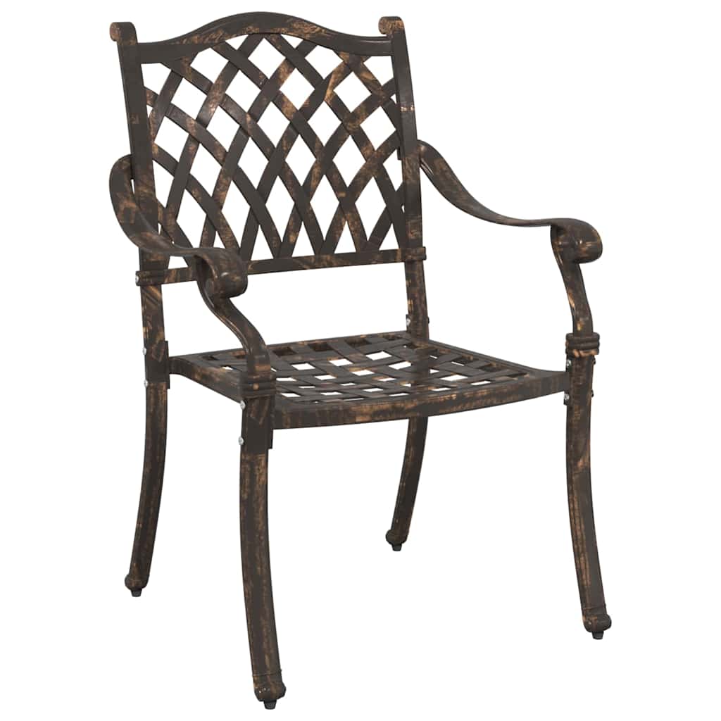 Garten Essgruppe 7 pcs Bronze Aluminium