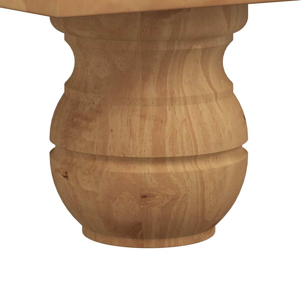 Schreibtisch ASKIM Weiß 95 x 40 x 75 cm Massives Kiefernholz