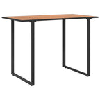 Outdoor-Stahl-Sitzmöbel 2 pcs Hellgrau Stahl