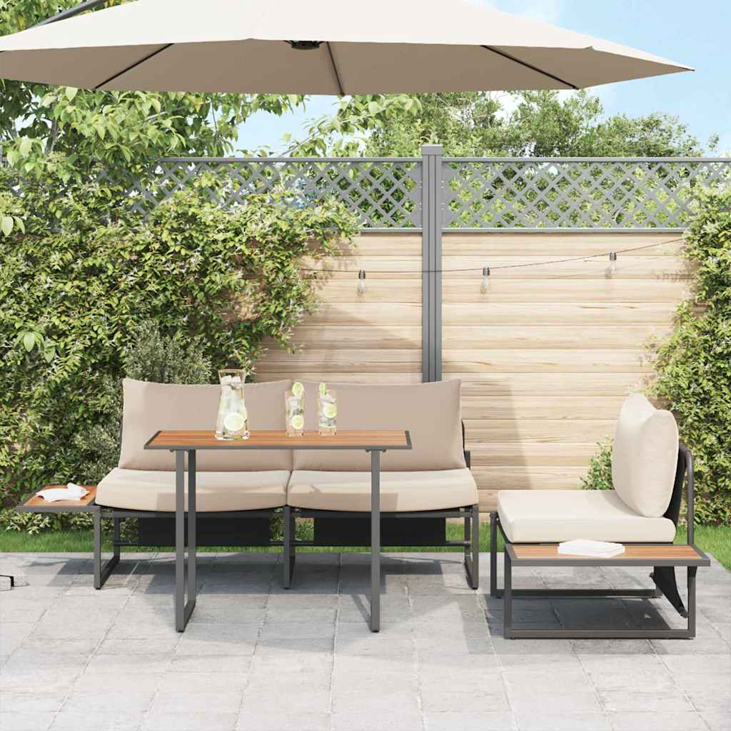 Gartentisch Braun 100 x 55 x 70 cm Holz