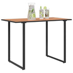 Gartentisch Braun 100 x 55 x 70 cm Holz