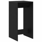 Bartisch Schwarz Eichen-Optik 51 x 50 x 103,5 cm Holzwerkstoff