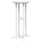 Bartisch Weiß 55 x 55 x 107 cm Polyethylen