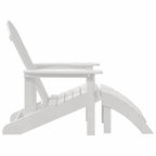 Adirondack-Stuhl Weiß 82 x 74 x 92 cm HDPE