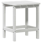 Beistelltisch Weiß 38 x 38 x 46 cm Polyethylen