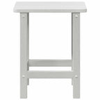 Beistelltisch Weiß 38 x 38 x 46 cm Polyethylen