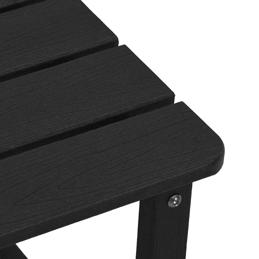 Beistelltisch Schwarz 38 x 38 x 46 cm Polyethylen