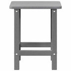 Beistelltisch Hellgrau 38 x 38 x 46 cm Polyethylen