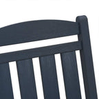 Schaukelstuhl 3 pcs Marineblau Polyethylen