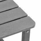 Schaukelstuhl 3 pcs Hellgrau Polyethylen
